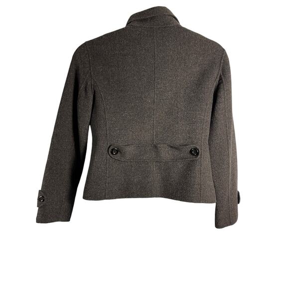 Cambridge Dry Goods 100% Wool Dark Grey Button-up Size Large Jacket/Sweater - Picture 10 of 10